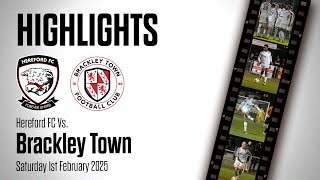 HIGHLIGHTS  Hereford 32 Brackley Town [upl. by Eskil]