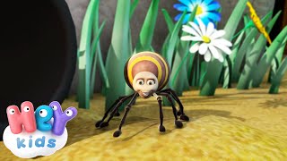 Incy Wincy Spider Nursery Rhyme  HeyKids [upl. by Latsyrhk]