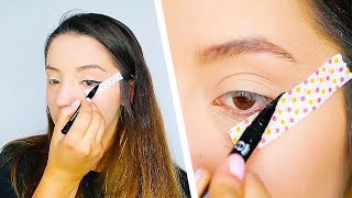 8 Easy Eyeliner Tutorials For Beginners [upl. by Anolla]