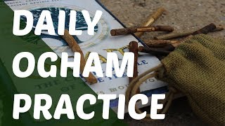 A Druids Ogham Practice [upl. by Ilyah]