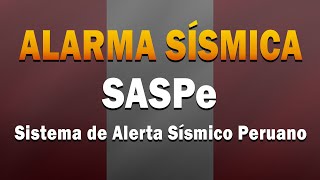 ALERTA SÍSMICA PERUANO [upl. by Francie]