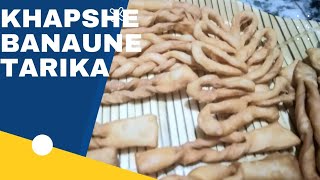 easy khapse making recipe [upl. by Pressey724]