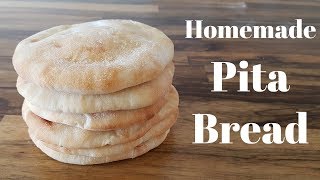 How to Make Pita Bread Easy At Home Recipe  Food Wishes [upl. by Dey]