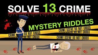 13 Unsolved Mystery Crime Riddles Only Smartest People Can Solve  Can You Do It [upl. by Verdie109]