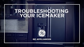 Icemaker Troubleshooting  French Door Refrigerators [upl. by Marlene]