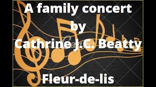 Fleurdelis Beethoven by Cathrine CJ Beatty Classic Pianist [upl. by Odama]