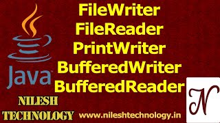 Java FileWriter  FileReader  PrintWriter  BufferedWriter  BufferedReader [upl. by Winfred318]