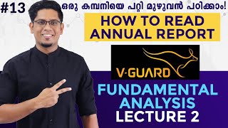 Annual Report  How to Read and Analyze Fundamental Analysis 2 Learn Stock Market Malayalam Ep 13 [upl. by Henriette]