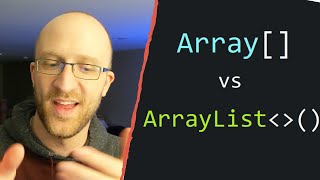 Array vs ArrayList in Java Tutorial  Whats The Difference [upl. by Hermosa]