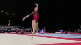 Larisa Lordache Romania  Floor  2017 World Championships Podium Training [upl. by Inaja718]