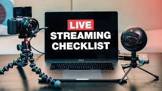 The Ultimate Live Streaming Equipment Checklist [upl. by Mabelle]