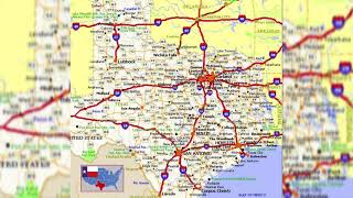 road map of texas [upl. by Tak]