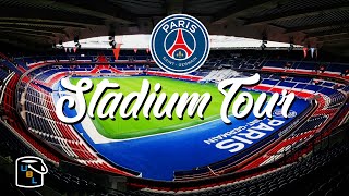 ⚽ Paris St Germain Stadium Tour  Le Parc des Princes  France Travel Guide [upl. by Ellitnahc]