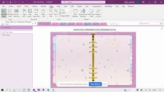 OneNote Planner with Hyperlinks  how to use the OneNote Planner [upl. by Ofilia]