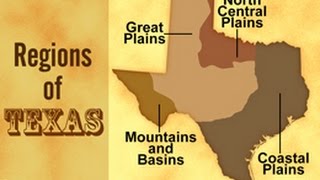 Information About the 4 Regions of Texas [upl. by Judon]