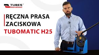 Ręczna prasa zaciskowa Tubomatic H25 [upl. by Feldman]