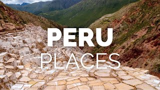 10 Best Places to Visit in Peru  Travel Video [upl. by Nnairahs]