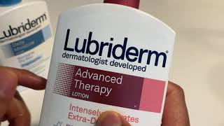 Lubriderm Lotion – Daily Moisture Formula vs Advance Therapy Formula [upl. by Leina264]