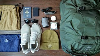 Backpacking Europe  Minimalist Packing Guide [upl. by Lenci339]