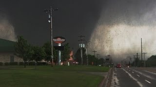 Moore Oklahoma EF5 Tornado Video 52013 [upl. by Glenden]