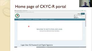 Reporting to CKYC portal Central KYC Registry [upl. by Zubkoff]