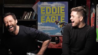 Taron Egerton Flirts With Our Interviewer  TheHookOfficial [upl. by Niwde]