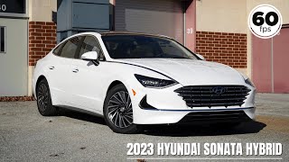 2023 Hyundai Sonata Hybrid Review  50 MPGs [upl. by Etteve]