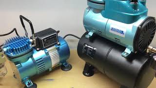 Master Airbrush Compressor Review TC320 vs TC40T [upl. by Dirgis]