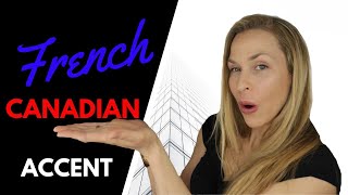 French Canadian Accent  Different Sounding Consonants [upl. by Anaejer]