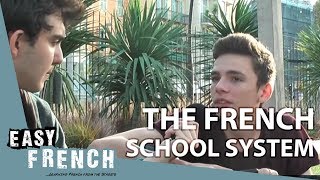 Le système scolaire français  Easy French 14 [upl. by Acimot596]