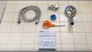 How to install new DELTA Shower Head Properly amp Safely [upl. by Jentoft697]