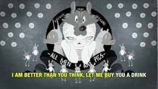 All Men Are Pigs Studio Killers Karaoke Loop [upl. by Rogers]