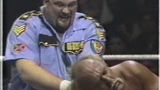 Hulk Hogan vs Big Bossman 1131989 [upl. by Schlessinger584]