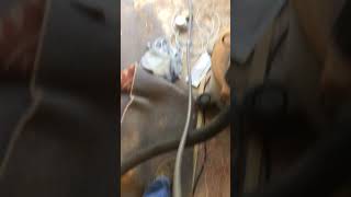 Pulling wire through liquid tite flexible conduit EASY [upl. by Gay]