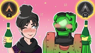 THE ULTIMATE DRUNK RANKED EXPERIENCE in apex legends [upl. by Rhee58]