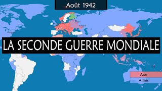 La Seconde Guerre mondiale  Résumé sur cartes [upl. by Atkins]