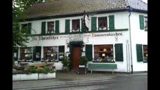 Zons Rheinfähre Gasthaus Rommerskirchen [upl. by Carlina]