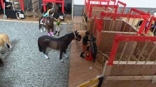 Visite du centre equestre par jour de concours CSO [upl. by Birdella]