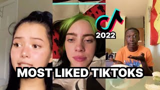 TOP 25 MOST LIKED TIKTOKS OF ALL TIME AUGUST 2022 UPDATE [upl. by Kirsch42]