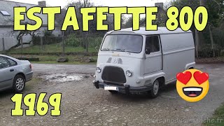 Renault Estafette 800 1969 [upl. by Ahswat]