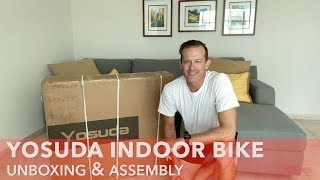 Yosuda Indoor Bike Unboxing amp Assembly [upl. by Eppes530]