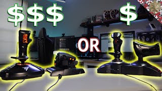 Microsoft Flight 2020 What HOTAS Should You Get  Thrustmaster T16000M or TFlight Hotas X [upl. by Niuq]