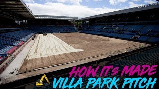 Villa Park pitch renovation  How its made [upl. by Northey]