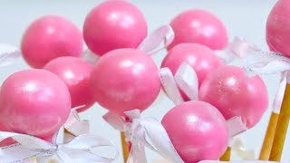 How to make CAKE POPS at home [upl. by Clio771]