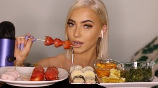 I Tried The Most Popular ASMR Foods  Katherine Rose [upl. by Waddell36]