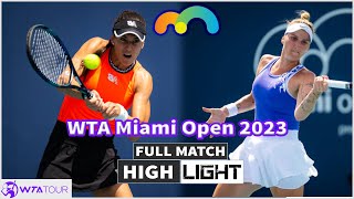 Sorana Cirstea vs Marketa Vondrousova [upl. by Nivrag]