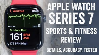 Apple Watch Series 7 Sports amp Fitness Review [upl. by Brezin]