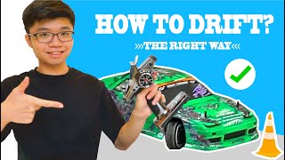 Best RC Drift Basic Practice amp Training For Beginners  How To Drift [upl. by Trillbee]