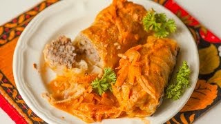 Rezept Kohlrouladen mit Soße [upl. by Johannah]