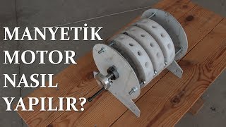 Çalışmayan Bir Manyetik Motor Nasıl Yapılır [upl. by Ethbin]